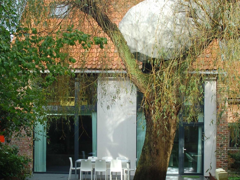 Boomhut Lo - De Witte Kamer - Landschapsarchitectuur en interieurarchitectuur voor kleine, grote en zotte projecten